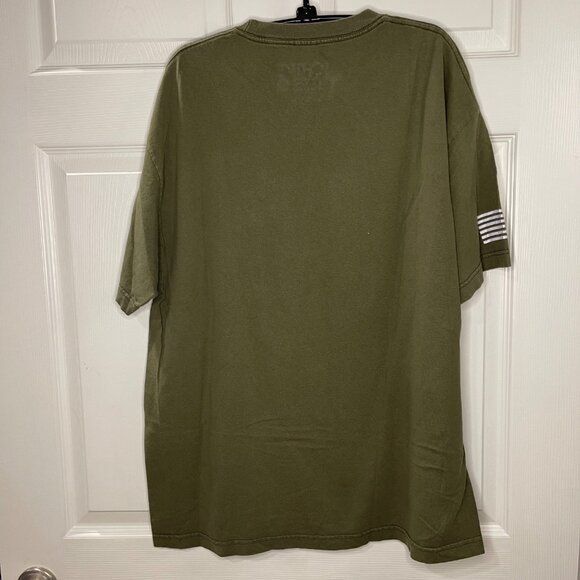 Chive Tees Keep Calm and Chive On Tee Unisex Adult Size XL Green Short Sleeve - Picture 9 of 9